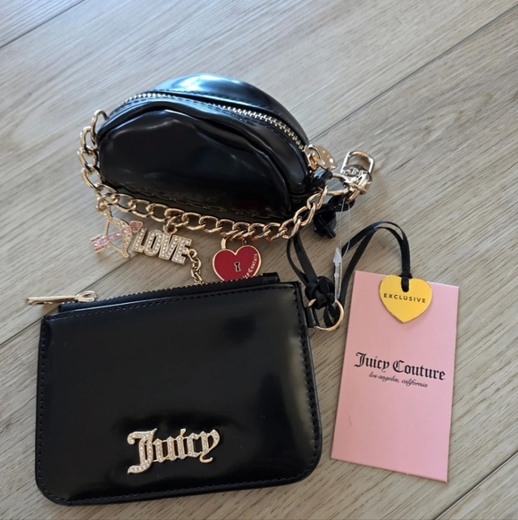Juicy Couture Handbags - Juicy Couture Card Wallet and Coin Wallet Set Of 2, NWT